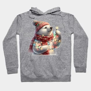 Christmas Polar Bear Hoodie